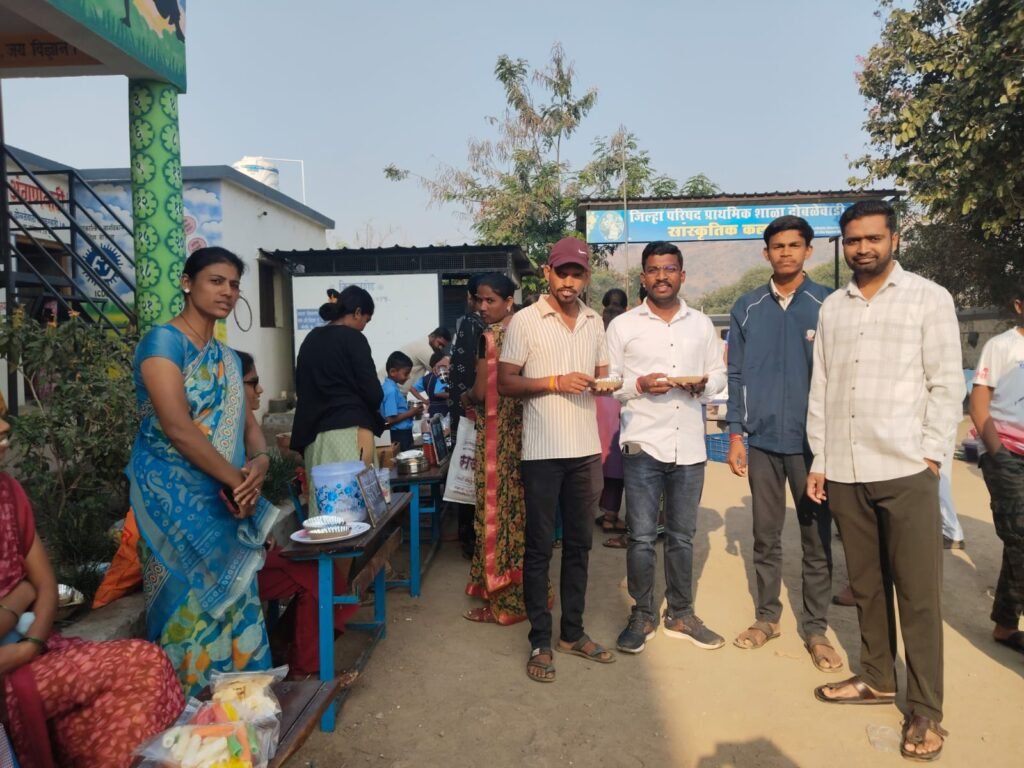 जिल्हा परिषद प्राथमिक शाळा ढोबळेवाडी (जारकरवाडी) येथे उत्साहात संपन्न झाला चिमुकल्यांचा आठवडे बाजार !! img 20260214 wa0476