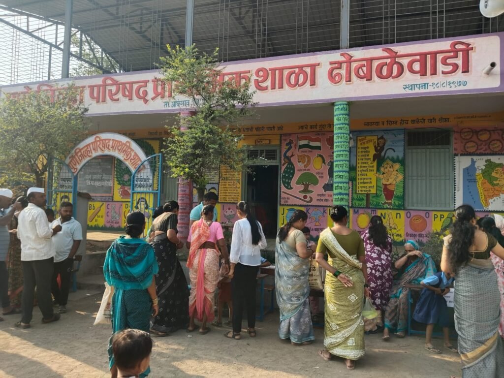 जिल्हा परिषद प्राथमिक शाळा ढोबळेवाडी (जारकरवाडी) येथे उत्साहात संपन्न झाला चिमुकल्यांचा आठवडे बाजार !! img 20260214 wa0483