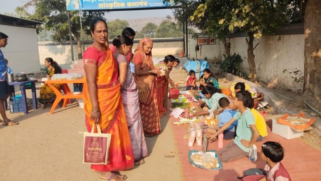 जिल्हा परिषद प्राथमिक शाळा ढोबळेवाडी (जारकरवाडी) येथे उत्साहात संपन्न झाला चिमुकल्यांचा आठवडे बाजार !! img 20260214 wa0485