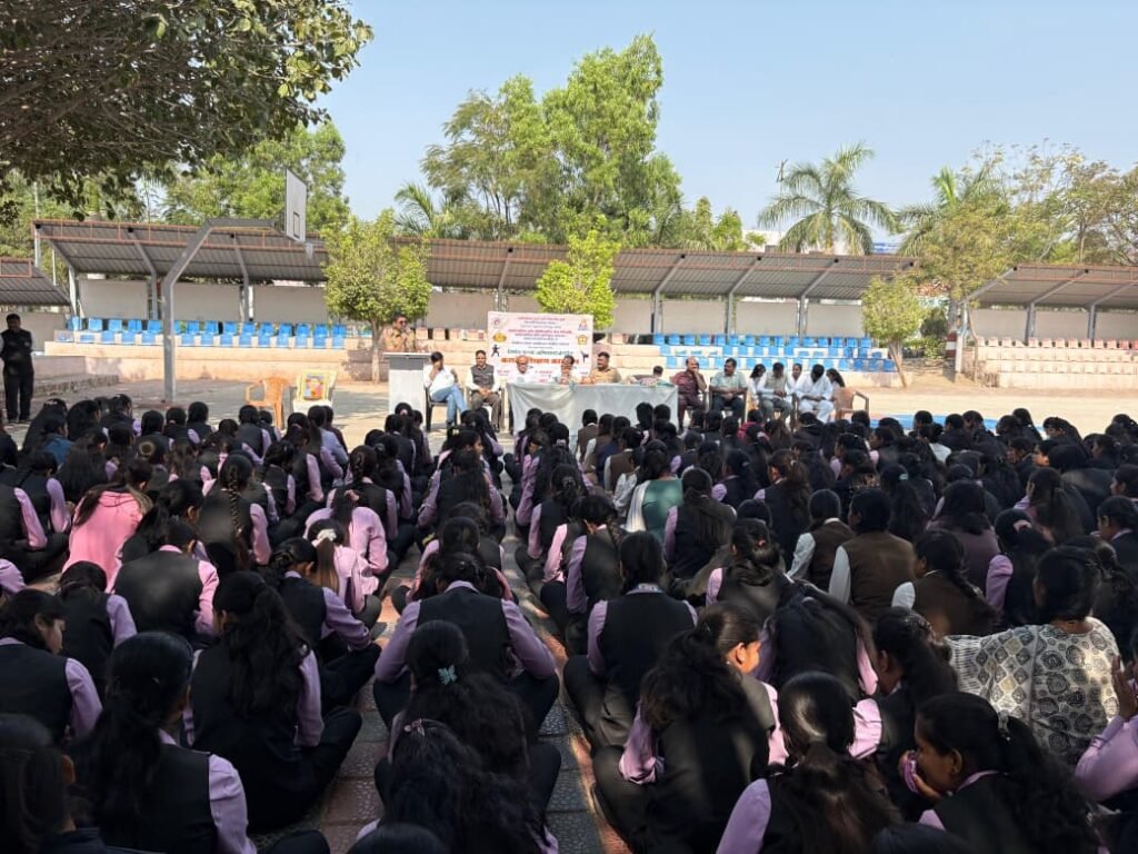 समर्थ शैक्षणिक संकुलात निर्भय कन्या अभियानाचे आयोजन !! img 20260216 wa0511