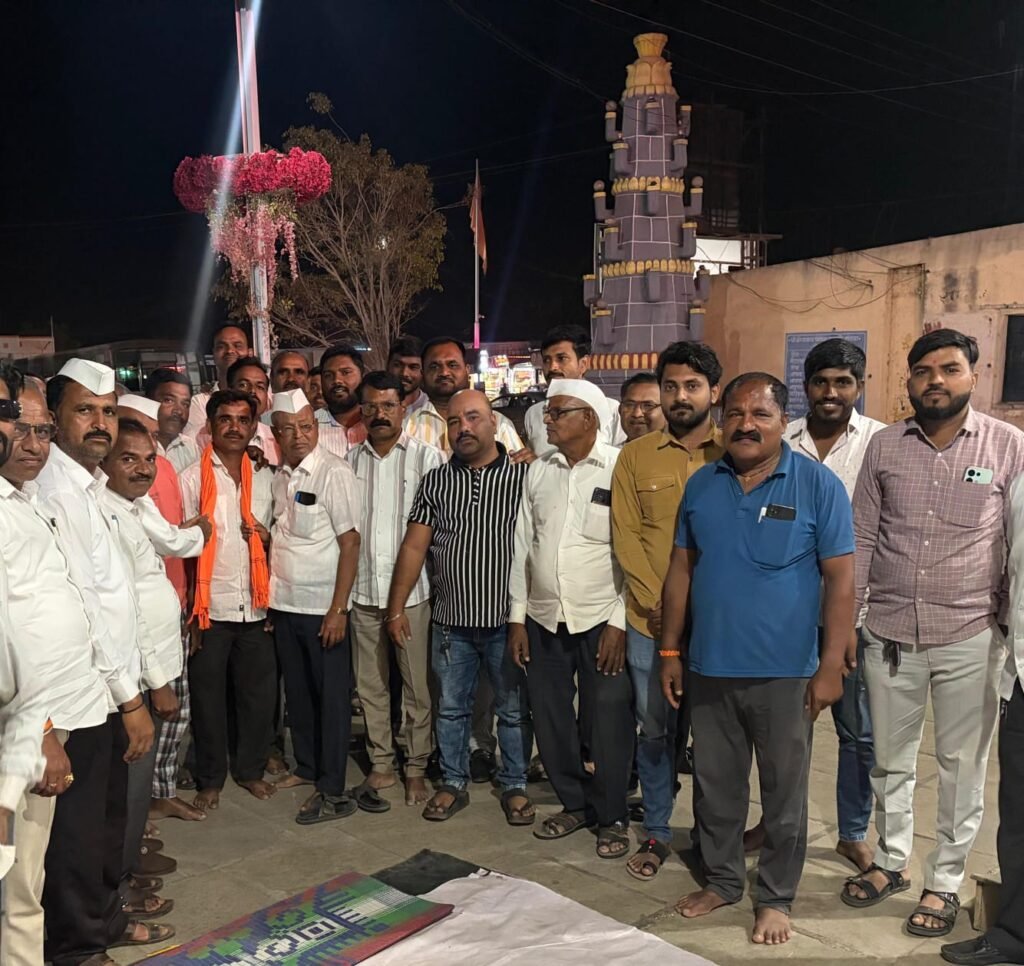 लोणी (धामणी ) गावच्या उपसरपंचपदी राजेंद्र वाळुंज यांची बिनविरोध निवड !! img 20260223 wa0814