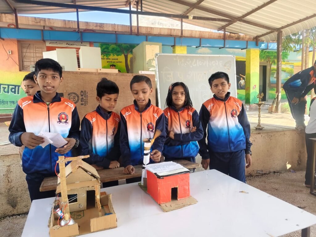 जिल्हा परिषद प्राथमिक शाळा शिंगवे (पारगाव) येथे विज्ञानप्रदर्शन संपन्न !! img 20260301 wa0427