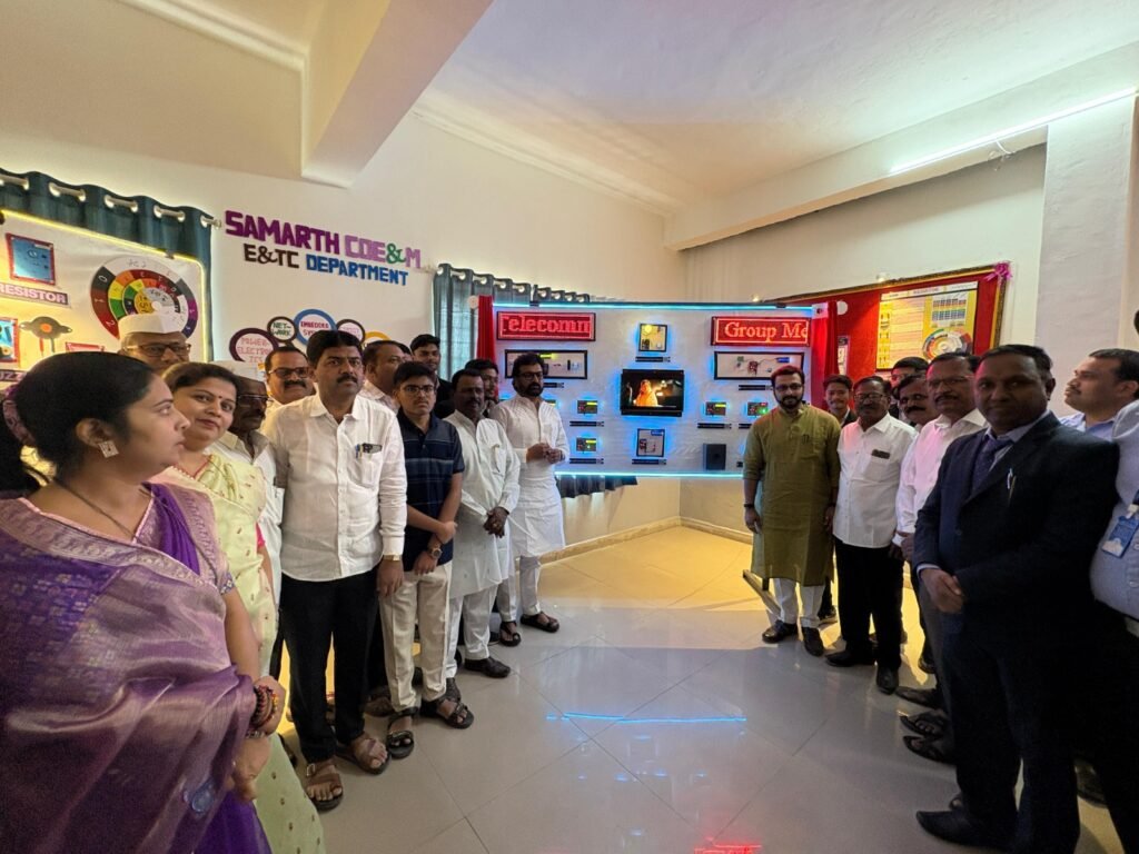 समर्थ संकुलामध्ये इलेक्ट्रॉनिक्स म्युझियम चे नवे दालन सुरू !! img 20260302 wa0537