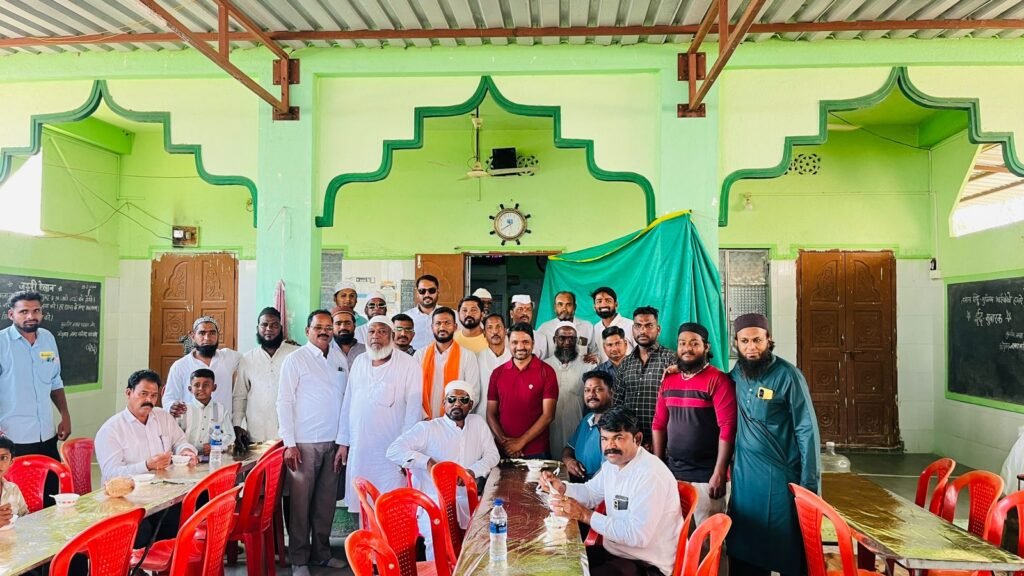 पारगाव (शिंगवे ) येथे रमजान ईद उत्साहात संपन्न !! img 20260321 wa0330