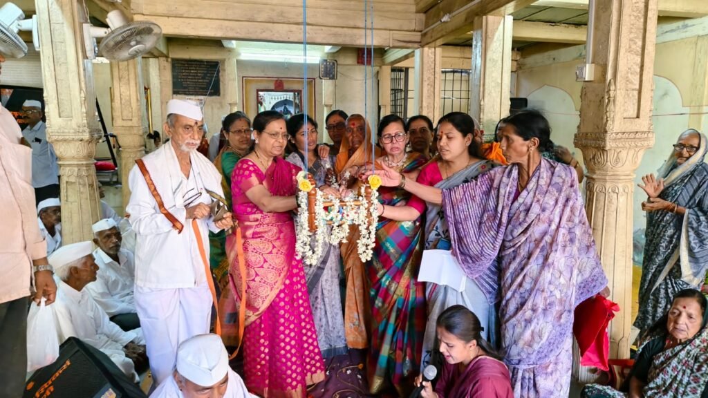 धामणी (लोणी) येथे उत्साहात संपन्न झाला प्रभू रामजन्म सोहळा !! img 20260327 wa0120