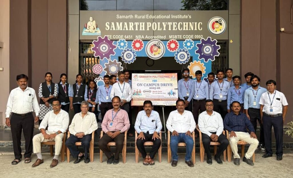 मोरडे फूड्स प्रा. लि.कंपनी मध्ये समर्थ पॉलिटेक्निकच्या विद्यार्थ्यांची निवड !! img 20260404 wa0622