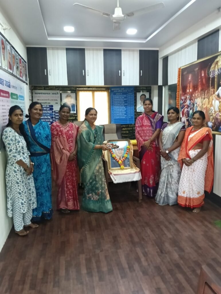 ग्रामपंचायत जवळे येथे डॉ. बाबासाहेब आंबेडकर जयंती उत्साहात साजरी !! img 20260414 wa0399