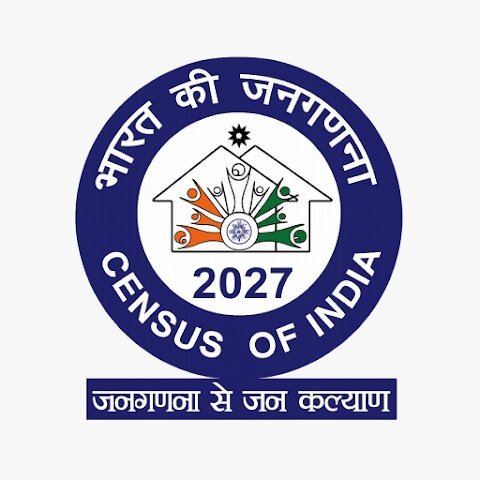 logo of the census of india