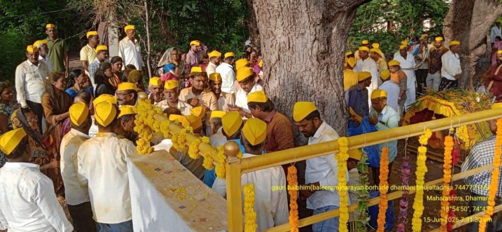 धामणीत सोमवतीला सदानंदाचा येळकोट ; हजारो भाविकांनी घेतले कुलस्वामी खंडेरायाचे दर्शन !! 1009820068