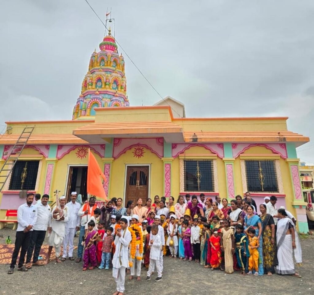 जिल्हा परिषद प्राथमिक शाळा जवळे येथे बालचमूचा दिंडी सोहळा उत्साहात संपन्न !! 1010225958