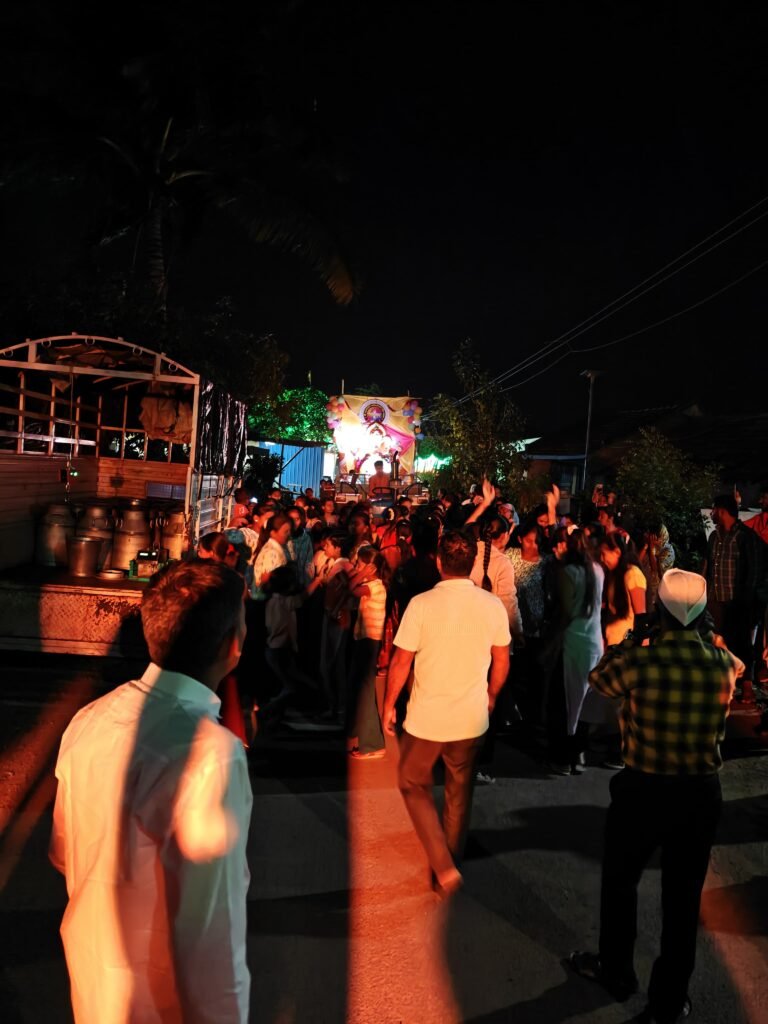 आंबेगाव तालुक्याच्या पूर्व भागात भक्तिमय वातावरणात गणरायाला निरोप !! 1011079814